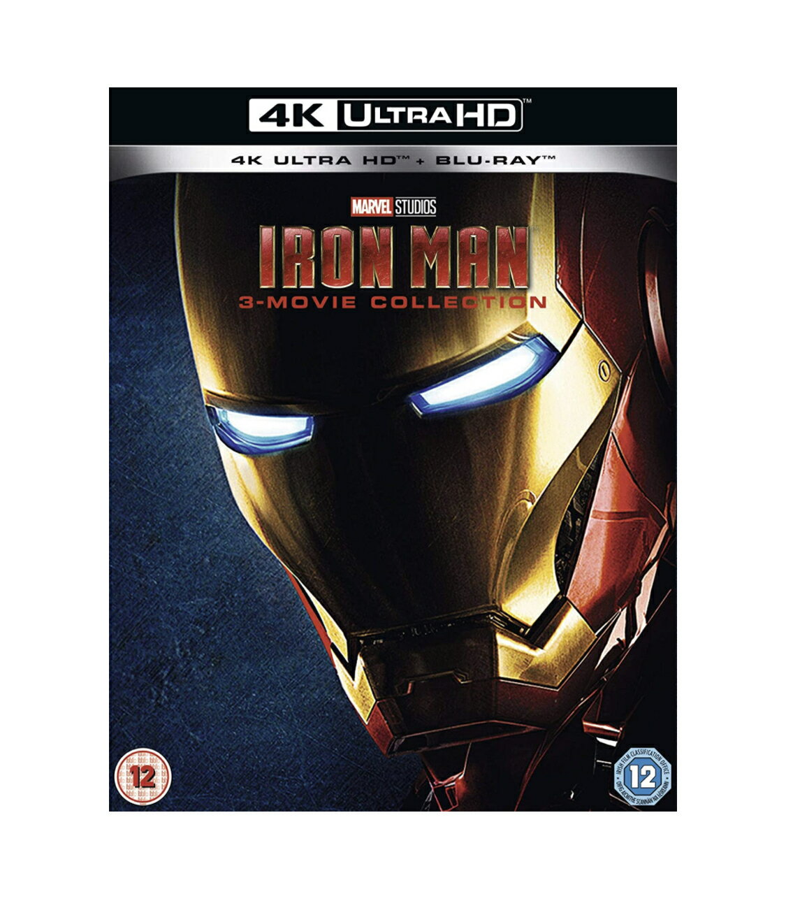 アイアンマン 4K トリロジーBOX Iron Man 4K UHD Trilogy ※アイアンマン2 3の4K UHDのみ日本語有り 輸入版 4K UHD Blu-ray リージョンALL 【新品】