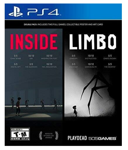 INSIDE LIMBO Double Pack (輸入版:北米) - PS4【新品】のサムネイル