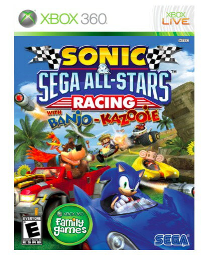 Sonic Sega All Stars Racing ソニック&セガ オールスターズ レーシング (輸入版) - Xbox 360【新品】