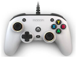 Nacon (ナコン) Pro Compact Controller コンパクト 有線コントローラー White (輸入版) -Xbox One & Xbox Series X【新品】
