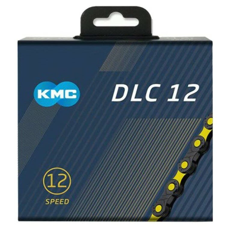 KMC(ケイエムシー) DLC 12 チェーン 12速/12S/12スピード 用 126Links (イエロー) 輸入品【新品】