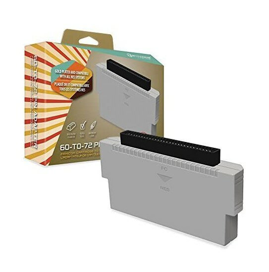 ファミコン アダプター Hyperkin 60 to 72 Pin Famicom to NES Adapter 輸入品