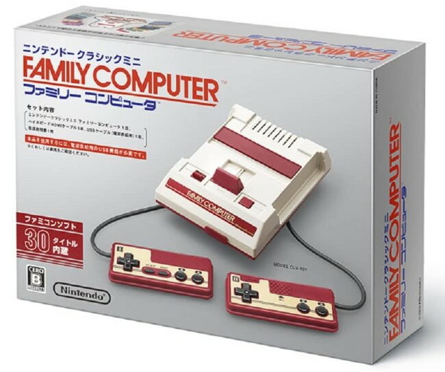 ニンテンドー クラシックミニ ファミリーコンピュータ ファミコン ゲーム機 レトロ【新品】