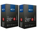 SCHWALBE(シュワルベ) 2本セット 700×28/32C用チューブ 仏式バルブ 16SV 輸入品【新品】