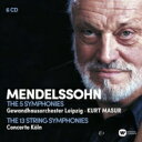 メンデルスゾーン:交響曲全集、他 / Mendelssohn: The 5 Symphonies/The 13 String Symphonies 輸入盤 