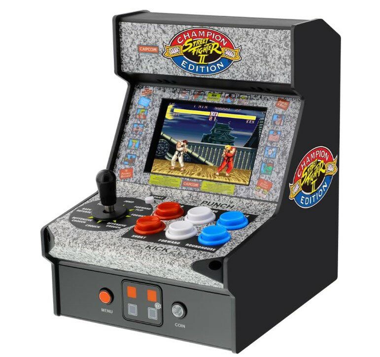 ストリートファイターII マイクロ レトロ アーケード My Arcade DGUNL-3283 Street Fighter II Champion Ed. Micro Player Retro Arcade (輸入版)【新品】