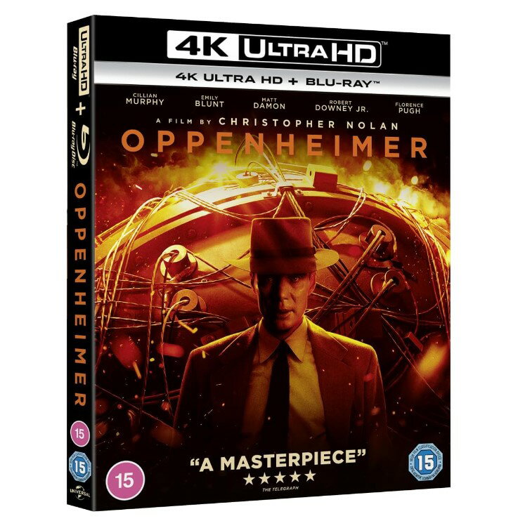 オッペンハイマー Oppenheimer [4K Ultra HD] 輸入版 [Blu-ray] [リージョンALL]【新品】