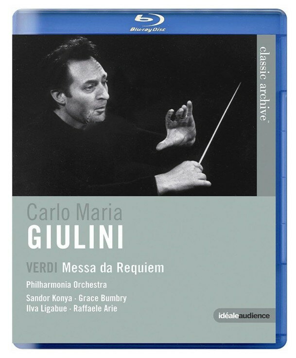 カルロ・マリア・ジュリーニ ヴェルディレクイエムレクィエム CARLO MARIA GIULINI Verdi Messa De Requiem 輸入版 [Blu-ray] [リージョンALL]【新品】