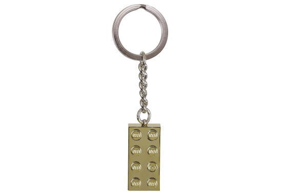 【訳あり】レゴ キーチェーン 852445 Gold Brick Key Chain (パネル無し)(850808)