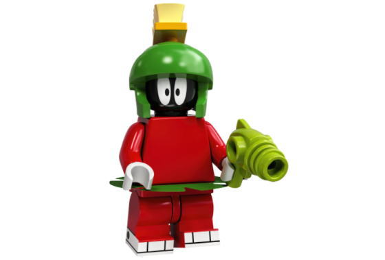 レゴ 71030 ミニフィギュア ルーニー・テューンズシリーズ マービン・ザ・マーシャン(Marvin the Martian-10) - ミニフィグ (1z633)