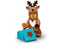 レゴ 71034 ミニフィギュア シリーズ23 トナカイコスチューム(Reindeer Costume-04) - ミニフィグ (1z675)