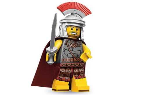 レゴ 71001 ミニフィギュア シリーズ10 ローマ軍兵士（Roman Commander-3） - ミニフィグ (1z260)