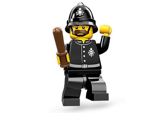 レゴ 71002 ミニフィギュア シリーズ11 警官 (Constable-15) - ミニフィグ (1z268)