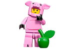 レゴ71007ミニフィギュアシリーズ12ブタのきぐるみを着た男(PiggyGuy)-ミニフィグ(1z314)