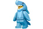 レゴ71011ミニフィギュアシリーズ15サメ男(SharkSuitGuy-13)-ミニフィグ(1z393)