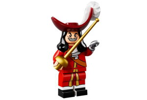 レゴ 71012 ディズニーシリーズ フック船長(Captain Hook-16) - ミニフィギュア (1z71012-16)