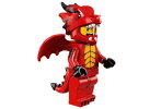 レゴ71021ミニフィギュアシリーズ18ドラゴン男(DragonSuitGuy-7)-ミニフィグ(1z495)