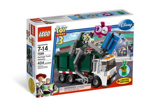 レゴ トイ・ストーリー 7599 Garbage Truck Getaway