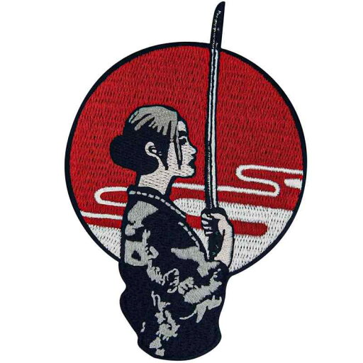 武士度刺繍のバッジのアイロン付けまたは縫い付けるワッペン 武士度刺繍のバッジのアイロン付けまたは縫い付けるワッペン