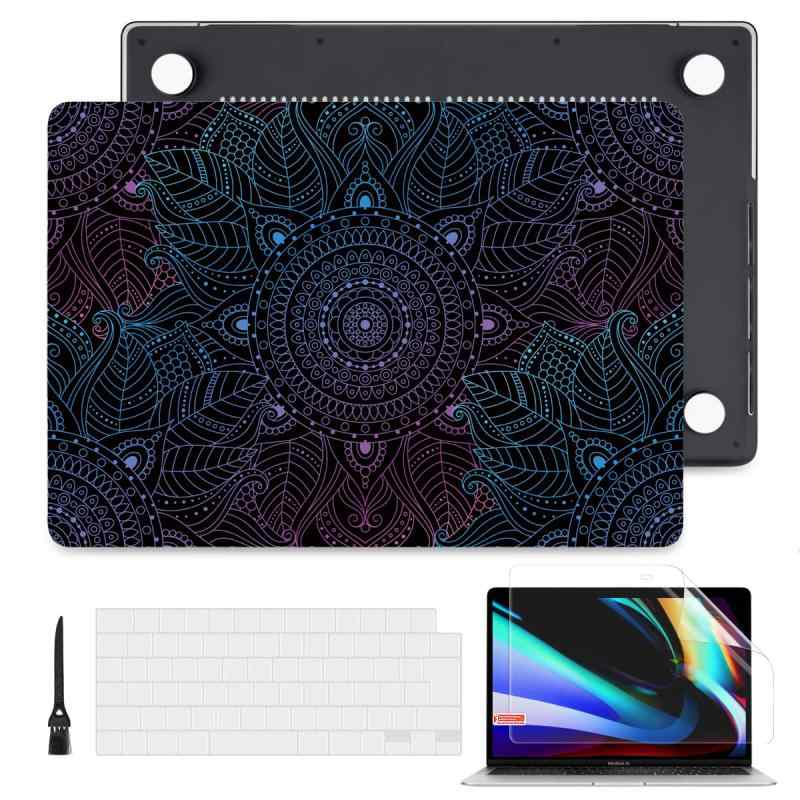 MacBook Pro 14 インチ ケース 2021 A2442 (M1 Pro / M1 Max)対応, 超薄型 軽量 マックブック シェルカバー 液晶保護フィルム & JIS配列キーボードカバー 保護カバー