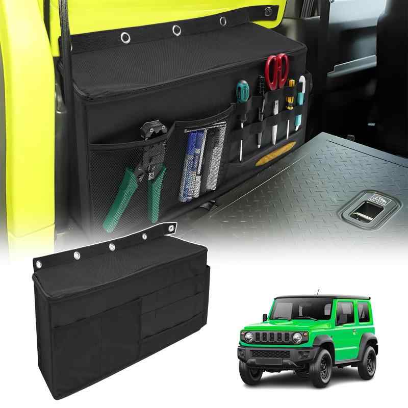 収納ボックス ジムニー JB64/JB74専用 左側取付 35L大容量 折りたたみ式 ラゲッジ収納 600Dオックス生..