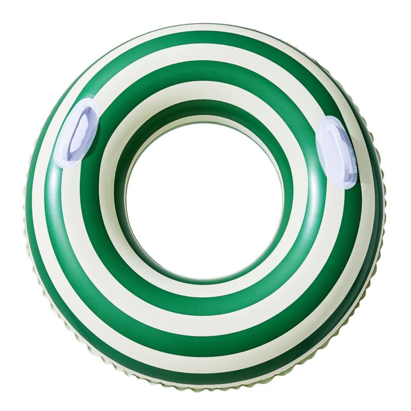 浮き輪 うきわ 大人用 子供用 取って付き スイミング O型 #100#120 ストライプ柄 フロート 可愛い 浮輪 男女兼用 浮具 おしゃれ スイミング 夏 水遊び プール ビーチ 川 海水浴 暑さ対策