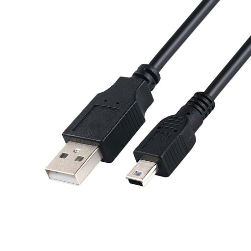 ミニUSBケーブルUSB(2.0 A公)-miniB(4ピン公)銀メッキコネクタ0.8 m PS 3ドライブレコーダデジタルカメラHDDなどの黒 ミニUSBケーブルUSB(2.0 A公)-miniB(4ピン公)銀メッキコネクタ0.8 m PS 3ドライブレコーダデジタルカメラHDDなどの黒