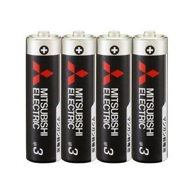 乐天商城 - 三菱電機 乾電池 マンガン乾電池 単3形 4個パック R6P/4S