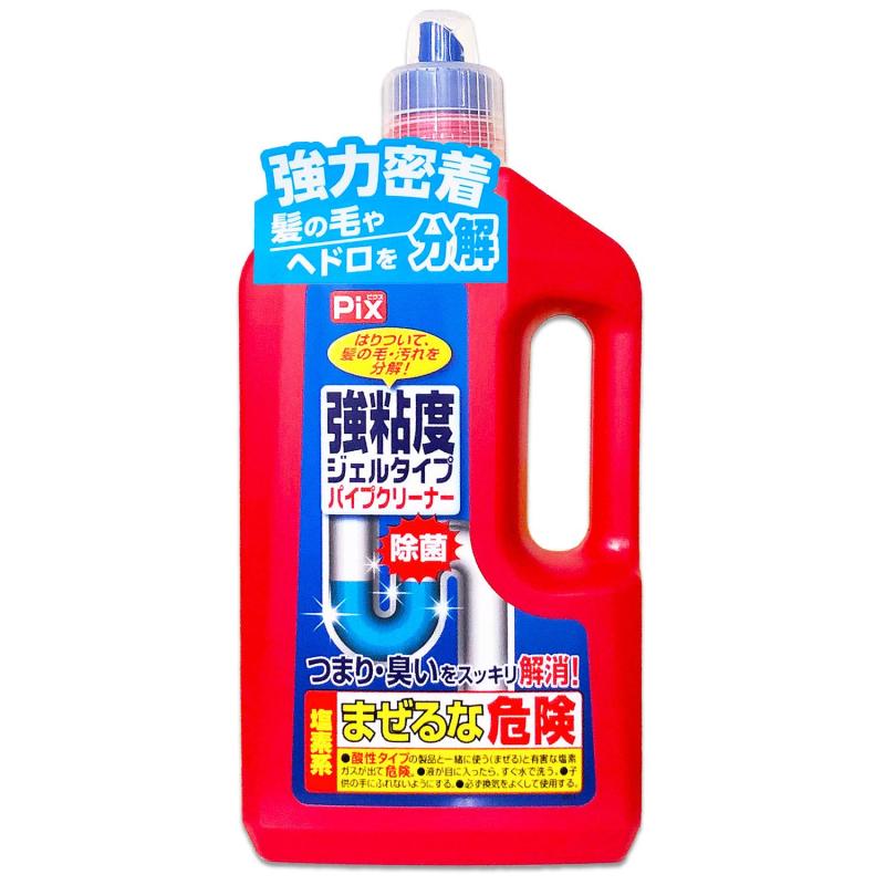 ピクス 排水口・パイプクリーナー 強粘度ジェルタイプ 800g