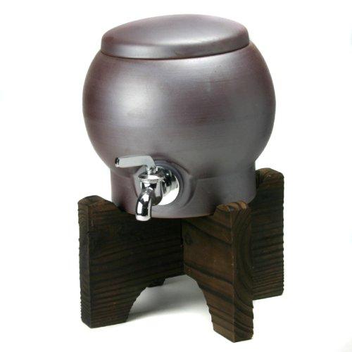 篤姫 有田焼 焼杉台付焼酎サーバー (1450cc)