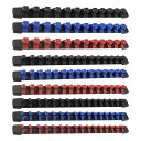 ソケットホルダー 9PS 差込角6.35mm(1/4") 差込角9.5mm(3/8") 差込角12.7mm(1/2") 129コマ ソケット収納(3)