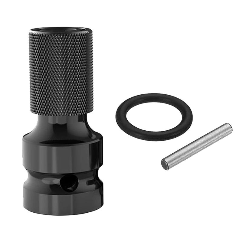 ソケットアダプター 1/2 四角-1/4 六角 アダプター六角軸用 ソケットアダプター 急速に転換 スライドロ..