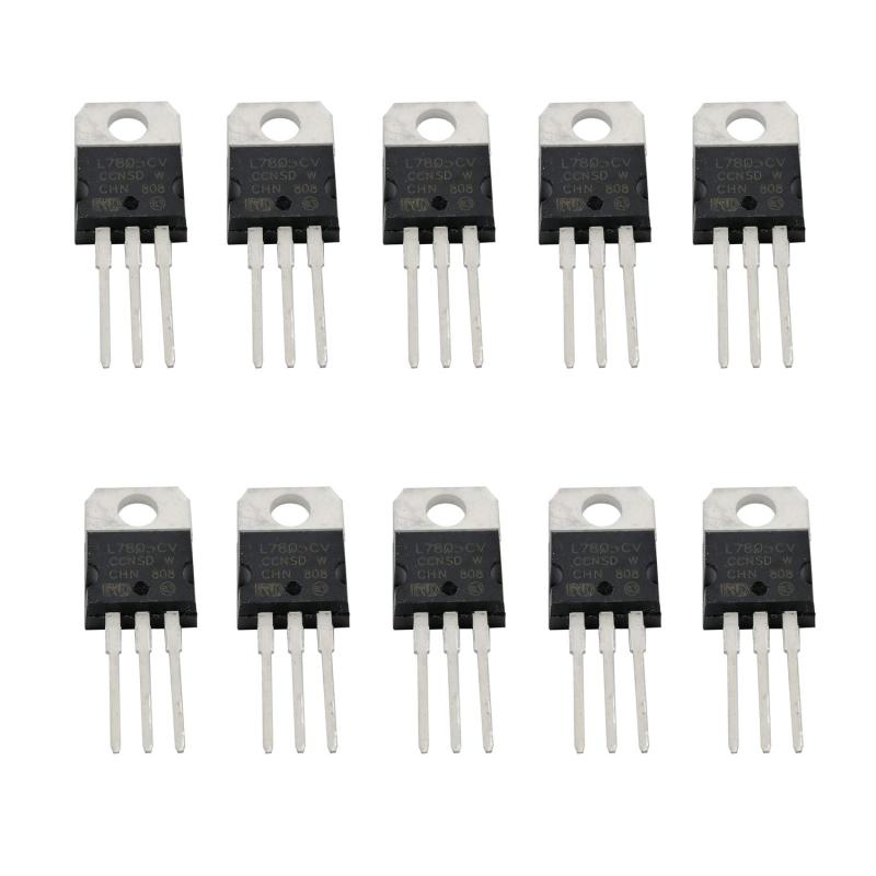 電圧レギュレータ TO-220 L7805 L7806 L7808 L7809 L7810 L7812 L7815 L7818 L7824