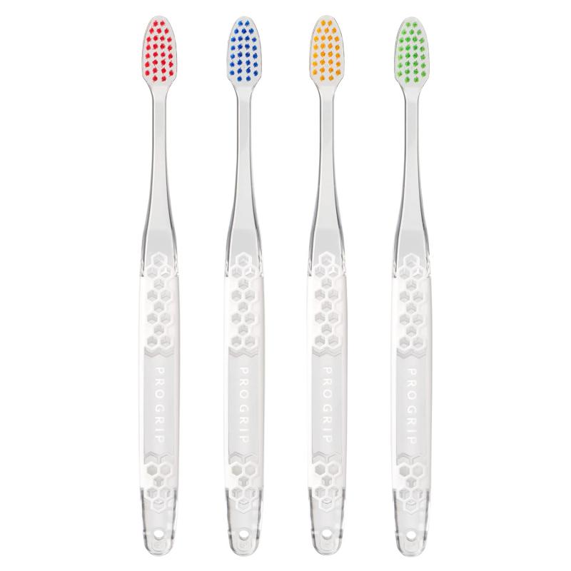 Rakuten - エビス プログリップハブラシtypeI ふつう 3本組 おまかせ 1個 (x 3)