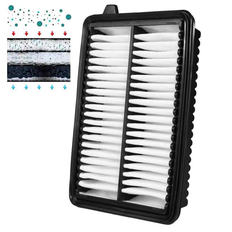 純正品番：17220-5YS-003 ホンダ OX JF3 / JF4 ＊N/A車（ ノンターボ) JG3 / JG4 ＊N/A車（ ノンターボ) N-N (J3 / J4 ＊ノンターボ) N-VAN (JJ1 / JJ2 ＊ノンターボ車) エアクリ(2)