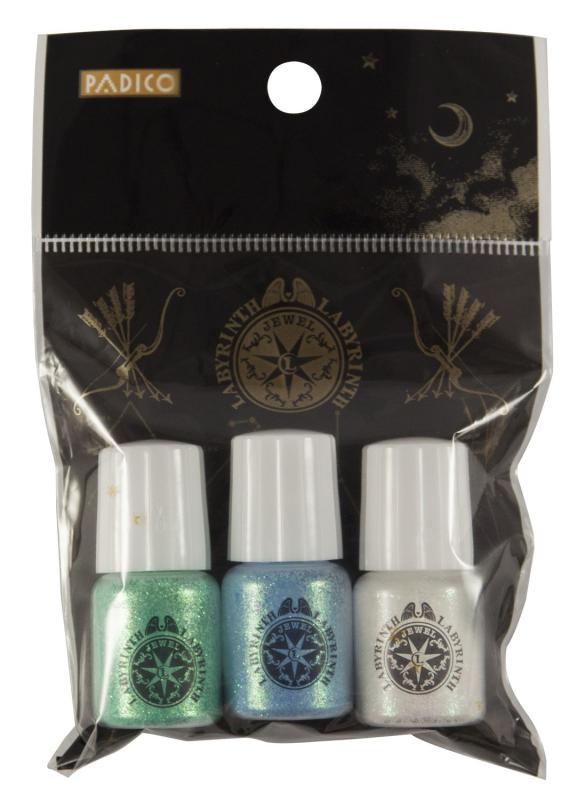 パジコ レジン デコ素材 星の欠片 人魚のまばたき ラメ パウダー 3色セット グリーン ブルー パール 各2g 日本製 404149 グリーン/ブルー/パールキラキラ感や色味を表現するため、レジンに混ぜたり降りかけたりします。セット内容:...