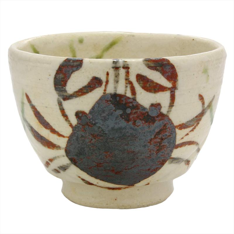 美濃焼 「 中垣連次 」 カニ絵 DISWARE_BOWL