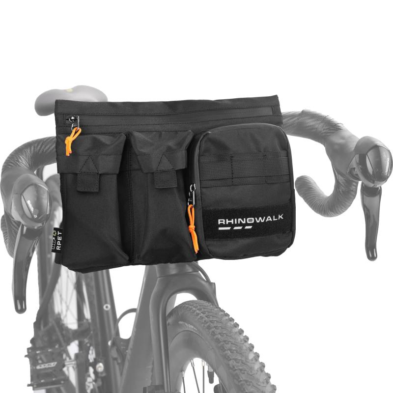 フロントバッグ 自転車用バッグ ハンドルバーバッグ 多機能バッグ バイクタンクバッグ 軽量 2L容量 多..