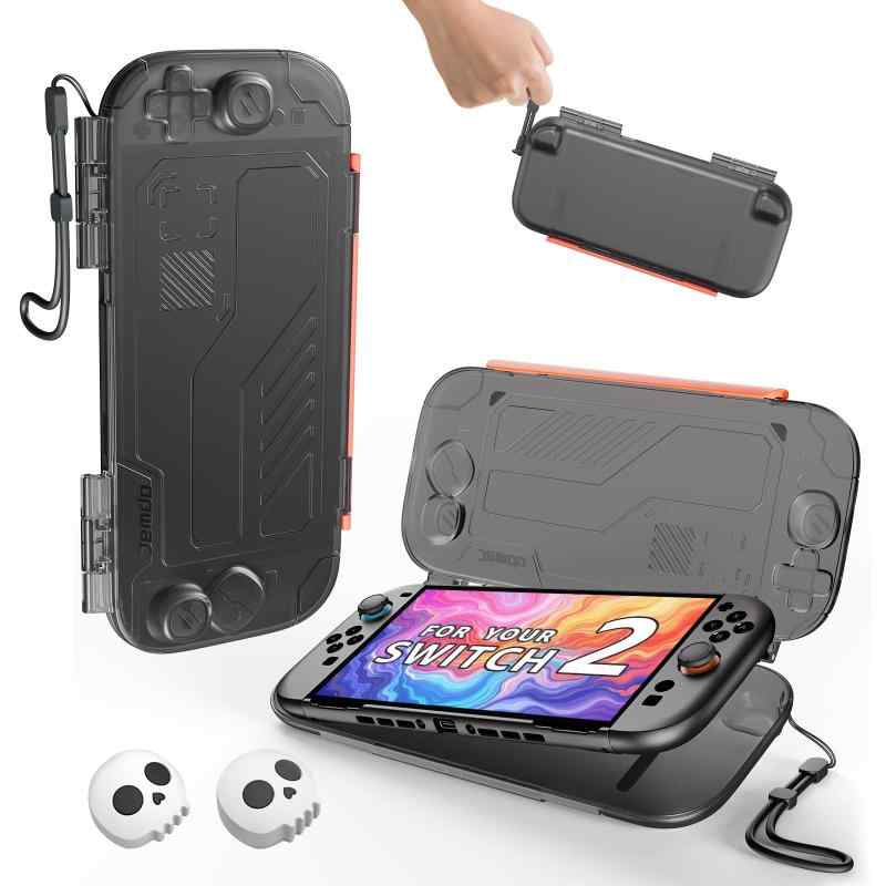 乐天商城 - ntendo Switch 2専用 スリムプロテクティブキャリングケース＆スティックカバーセット