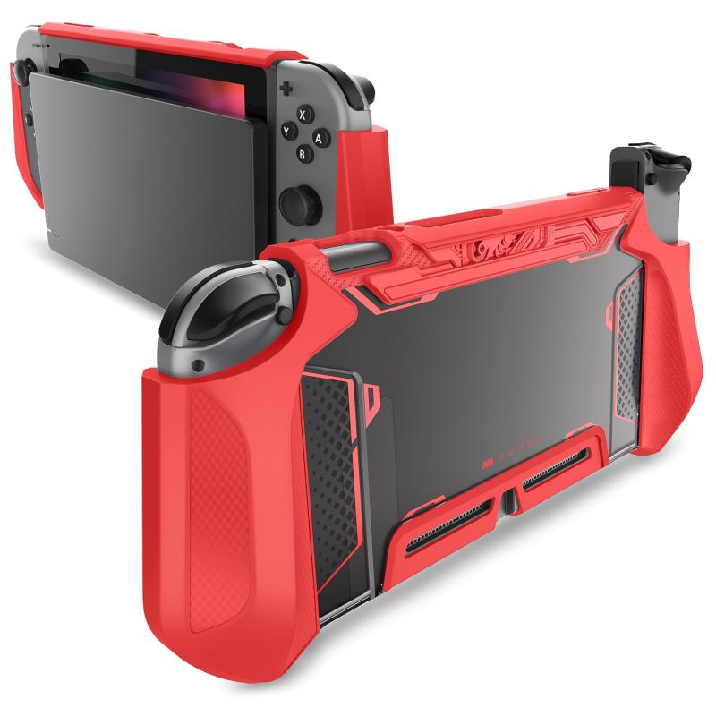 Mumba ntendo Switch OLED 2021用 ケース 有機ELモデル TPUグリップ 保護カバー ドッキング可能 アクセサリー ntendo Switch OLEDとJoy-Con コントローラー対応 [Blade シリーズ] miraiyuki-10250051 MIRAIYUKI サンプル画像3