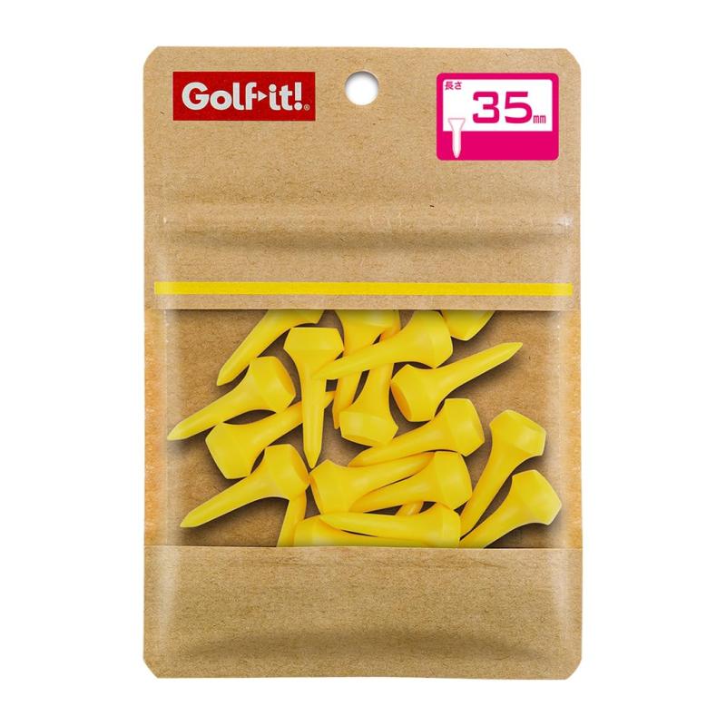 Golfit(ゴルフイット) LiTE(ライト)日本正規品 シェルパックアイアンティー35 「全長35mm(20本入)」