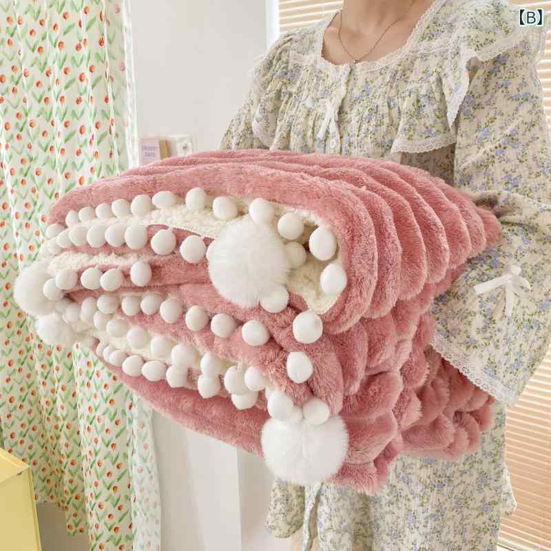 毛布 ブランケット ベビー キッズ 子供 赤ちゃん 寝具 冬 厚手 フリース ひざ掛け 肩掛け あったか 暖かい 防寒 冷え対策 洗える かわいい ふわふわ おしゃれ [3]