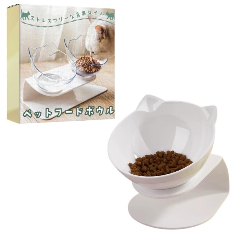 ideamall 猫 えさ皿 食べやすい フードボウル 食器 水飲み器 アクリル製 小型 犬 エサ猫ちゃんの視界確保猫ちゃんが安心して食事できるよう、透明なフードボウルを採用。周囲の様子が見えて安心感を与えます。遠くからでも食べたかどうかが一目でわかるため、飼い主様も安心です。食事しやすい設計地面に置くのではなく、ベースで高さを確保。さらに15℃の傾斜が付いているため、首を深く下げずに食事が可能です。これにより、猫ちゃんの首への負担を軽減します。滑り止めマット付き滑り止めマットが装備されているため、食事中のボウルのずれを防ぎます。ボウルが固定されているので、少々ひっかいてもボウルが外れません。簡単お手入れ取り外しやすいボウルとスタンドで、お手入れも簡単。また、ボウルと台は丈夫なプラスチック製なので、壊れにくいです。