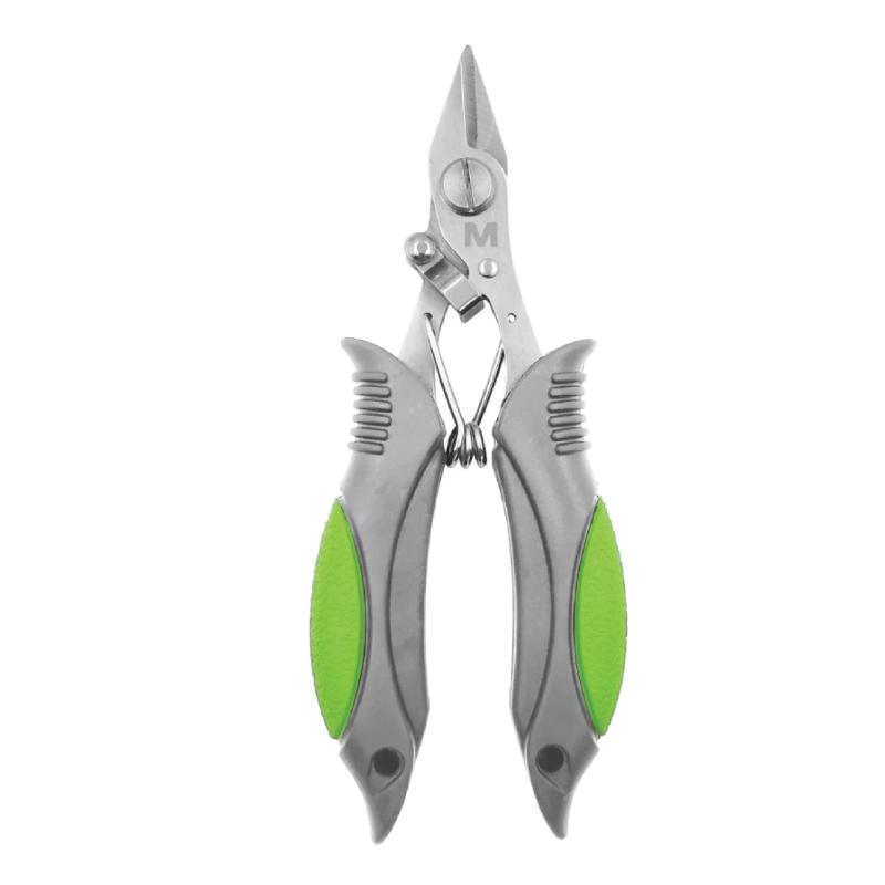 Mustad ブレイドハサミサイズ：5inステンレススチール刃ソフトグリップ