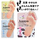 Annyo フットパック Foot pack ビタミンC誘導体 尿素 重曹 炭 両足用 20ml×2 1回 30分 アンヨ あんよ 角質 足裏 かかと 角質ケア
