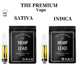 【送料無料】CBD THE PREMIUM VAPE 90% 1ml INDICA SATIVA CBD CBN CBG CBDV 高純度 HEMPLEAD（ヘンプリード）