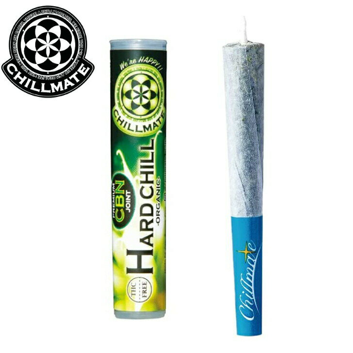 楽天ミライズリンクCBD ジョイント CBN cbg HARD CHILL ハーブ オーガニック CBDjoint Chill Mate cbdジョイント タバコ リラックス joint チルメイト 国内製造 カンナビノイド シービーディー カンナビノール HARD CHILL 送料無料