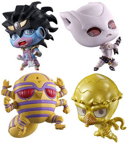 ジョジョの奇妙な冒険 スタンドフィギュアコレクション04 全4種セット コンプ コンプリートセットのサムネイル
