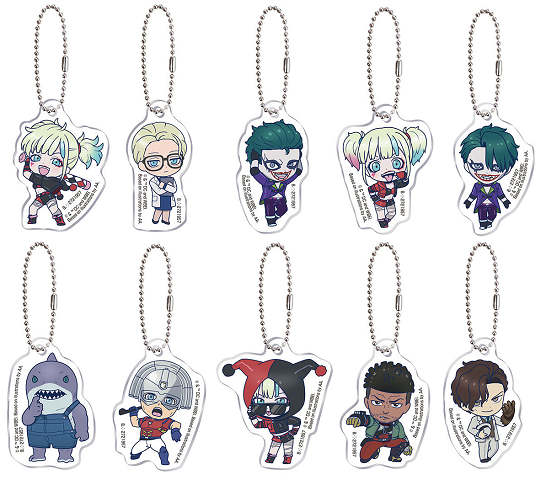 異世界スーサイド・スクワッド アクリルチャーム 全10種セット コンプ コンプリート