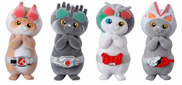 仮面にゃいだー 全4種セット コンプ コンプリート